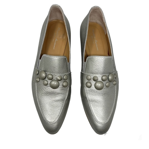 MATTEO BERTONI Pewter Loafers - Picture 2 of 5